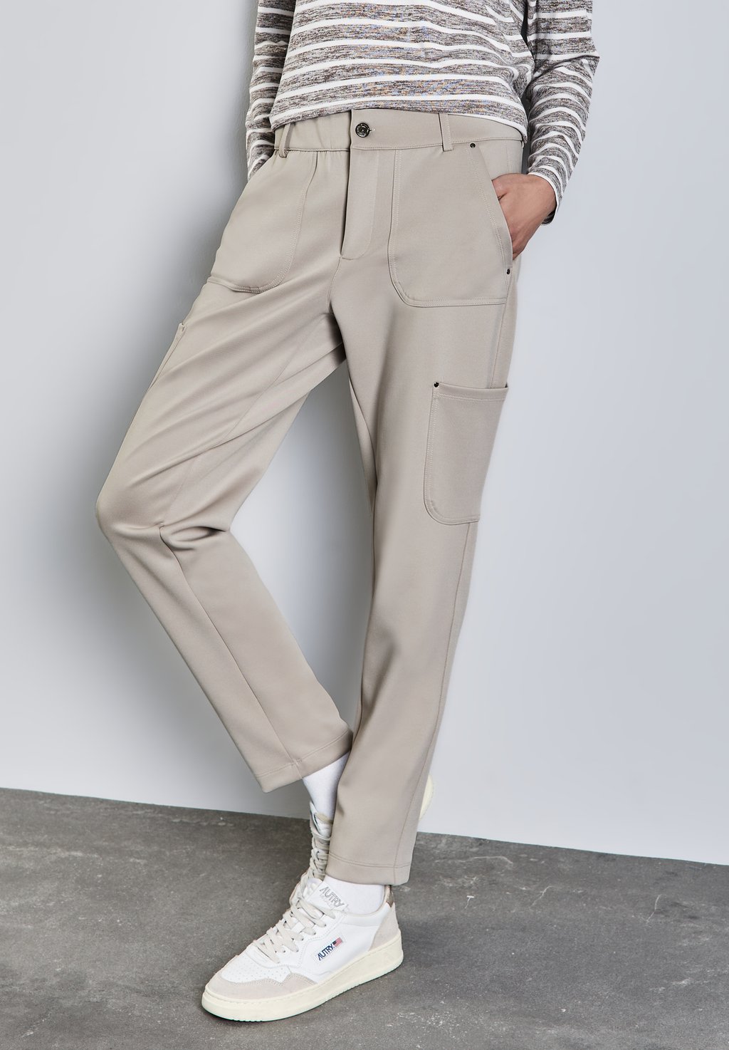 Брюки Street One, бежевый
Брюки Street One, бежевый