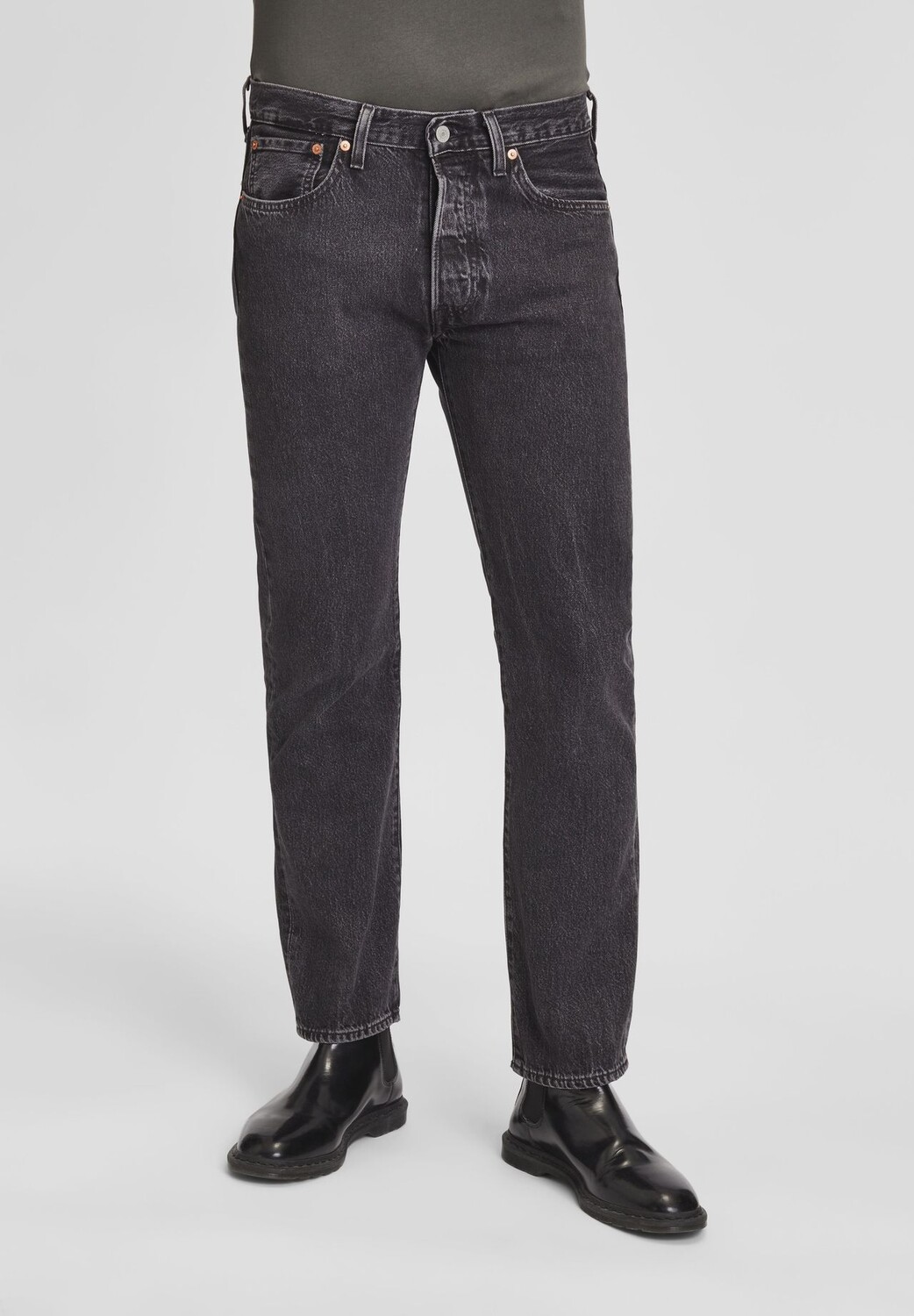 Джинсы прямого кроя 501, мужские Levi's, черный
Джинсы прямого кроя 501, мужские Levi's, черный