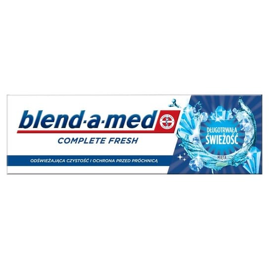 Зубная паста Blend-A-Med Complete Fresh Lasting Fresh, 75 мл
Зубная паста Blend-A-Med Complete Fresh Lasting Fresh, 75 мл