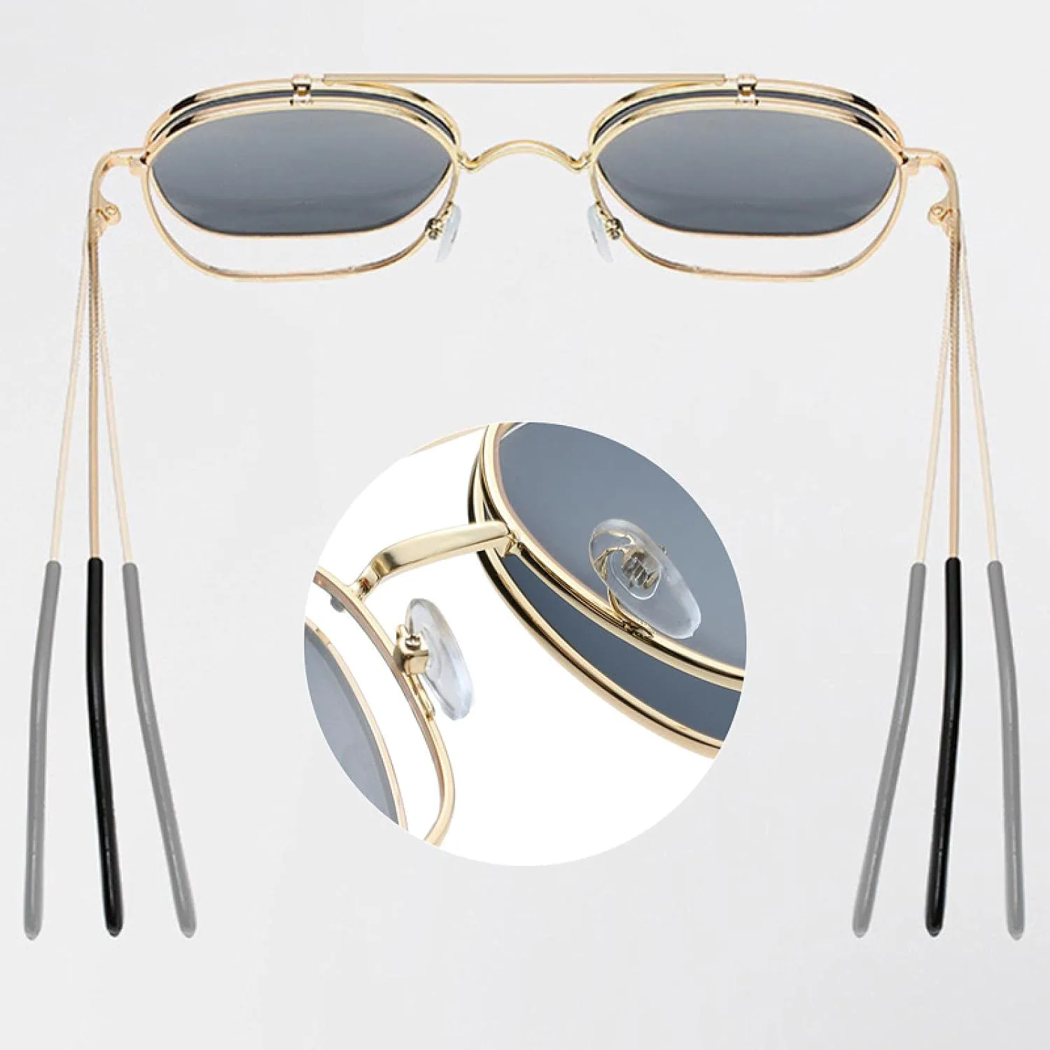 Солнцезащитные очки с защитой от УФ-излучения UV400 | Женские очки в стиле металлик с откидными линзами для занятий спортом на открытом воздухе и вождения DSVIGF, 05
Солнцезащитные очки с защитой от УФ-излучения UV400 | Женские очки в стиле металлик с откидными линзами для занятий спортом на открытом воздухе и вождения DSVIGF, 05