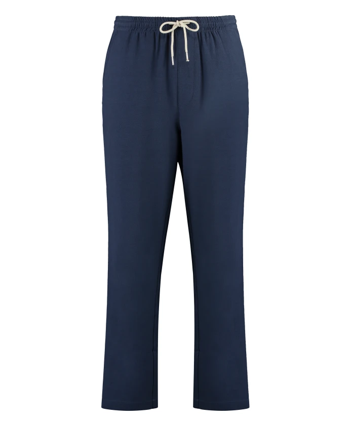 Брюки из смесовой хлопковой ткани с карманами. Department Five, синий
Брюки из смесовой хлопковой ткани с карманами. Department Five, синий