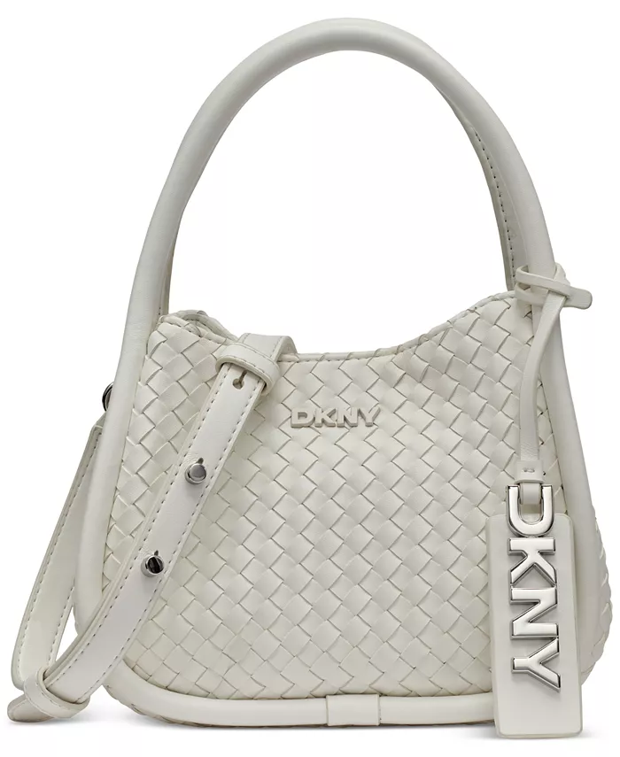 Капри Хобо Кроссбоди DKNY, белый 
Капри Хобо Кроссбоди DKNY, белый