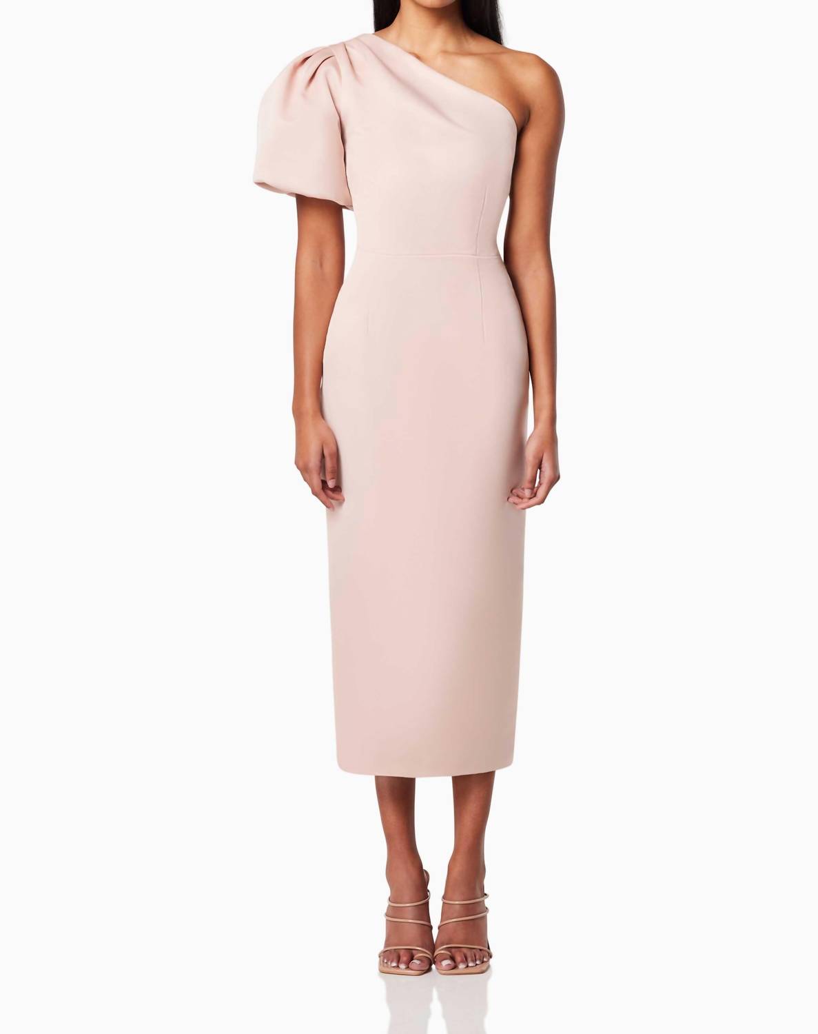 Starfire платье миди с одним плечом в нежно-розовом цвете ELLIATT
Starfire платье миди с одним плечом в нежно-розовом цвете ELLIATT