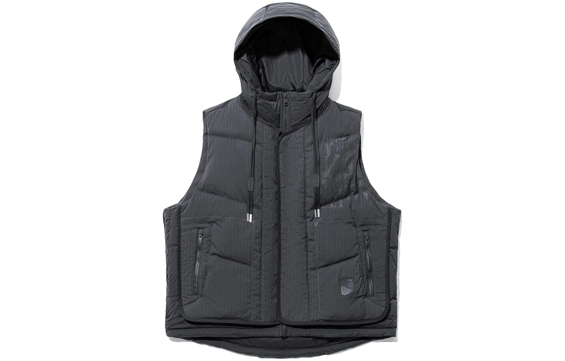 LiNing Линия Ли Нин совместно с Джеки Чаном мужская безрукавка серии Кунг-Фу, Charcoal Black 
LiNing Линия Ли Нин совместно с Джеки Чаном мужская безрукавка серии Кунг-Фу, Charcoal Black