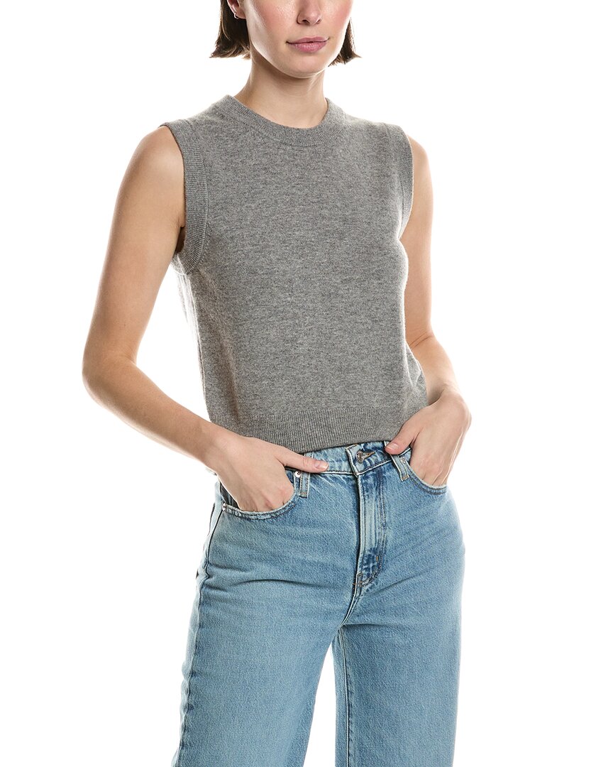 Винс Свитер из шерсти и кашемира Vince, серый
Винс Свитер из шерсти и кашемира Vince, серый