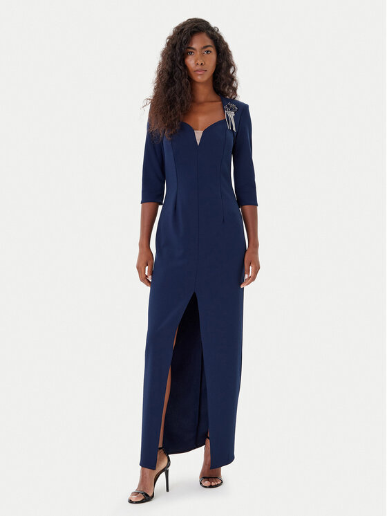 Вечернее платье slim fit CFC0125271003 Rinascimento, синий
Вечернее платье slim fit CFC0125271003 Rinascimento, синий