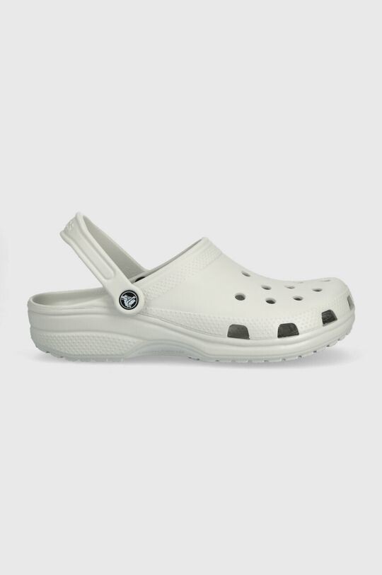 Классические шлепанцы Crocs, серый 
Классические шлепанцы Crocs, серый