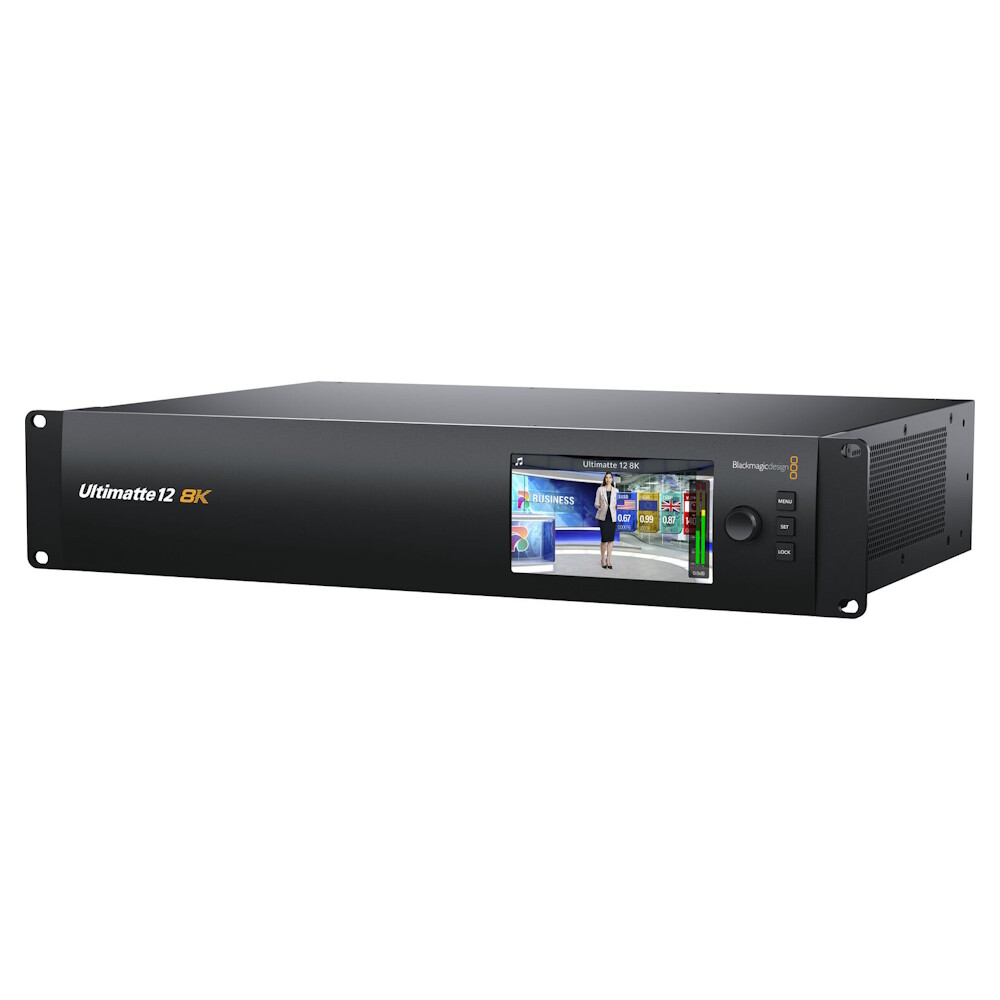 Видеопроцессор Blackmagic Design Ultimatte 12 8K, Черный
Видеопроцессор Blackmagic Design Ultimatte 12 8K, Черный