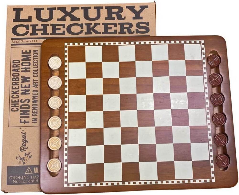 Настольная игра Regal Games Luxury Checkers
Настольная игра Regal Games Luxury Checkers