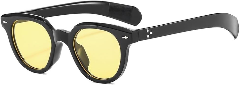 Модные овальные женские солнцезащитные очки в стиле ретро с заклепками, мужские трендовые солнцезащитные очки с градиентным покрытием UV400 желто-синего цвета SKFGNX, Black Yellow
Модные овальные женские солнцезащитные очки в стиле ретро с заклепками, мужские трендовые солнцезащитные очки с градиентным покрытием UV400 желто-синего цвета SKFGNX, Black Yellow