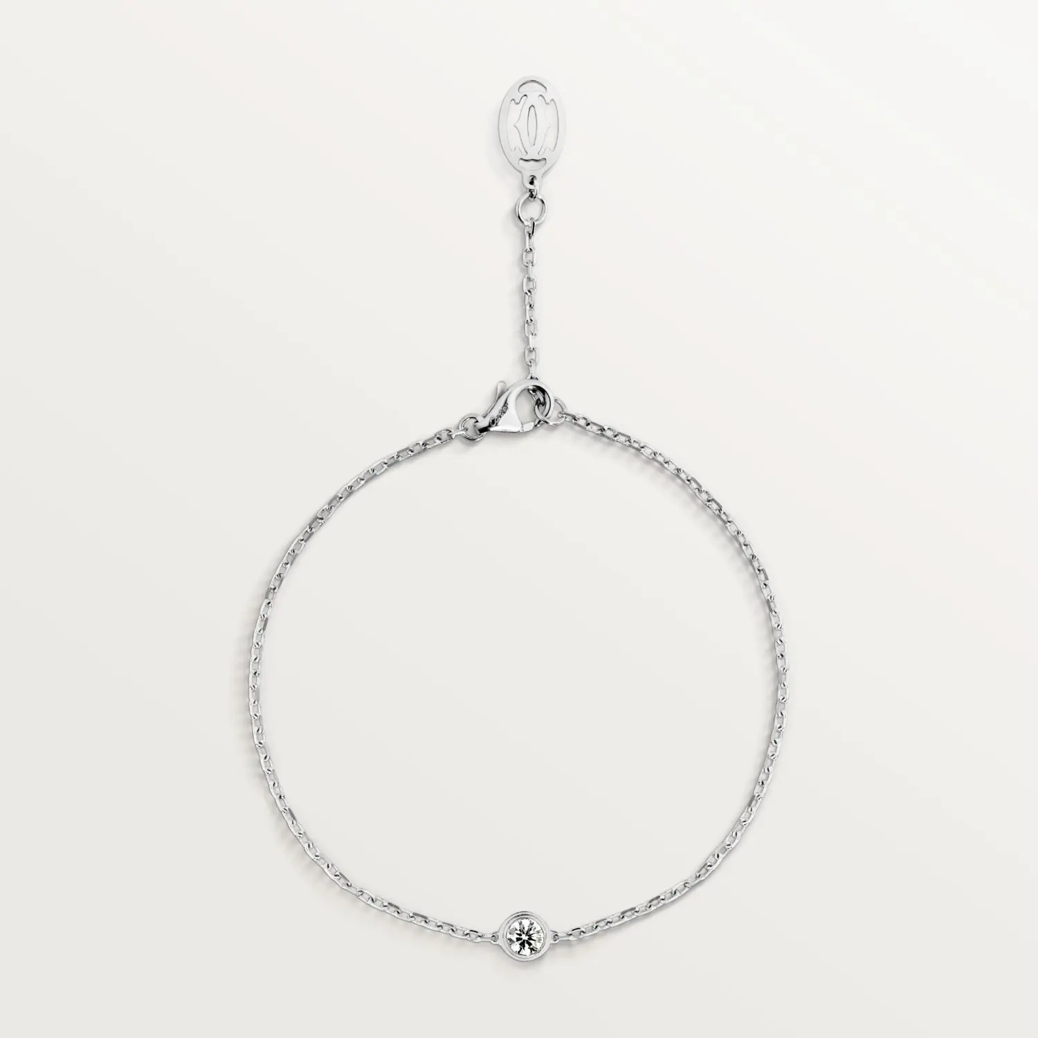 Браслет Cartier d'Amour, белое золото/бриллиант
Браслет Cartier d'Amour, белое золото/бриллиант