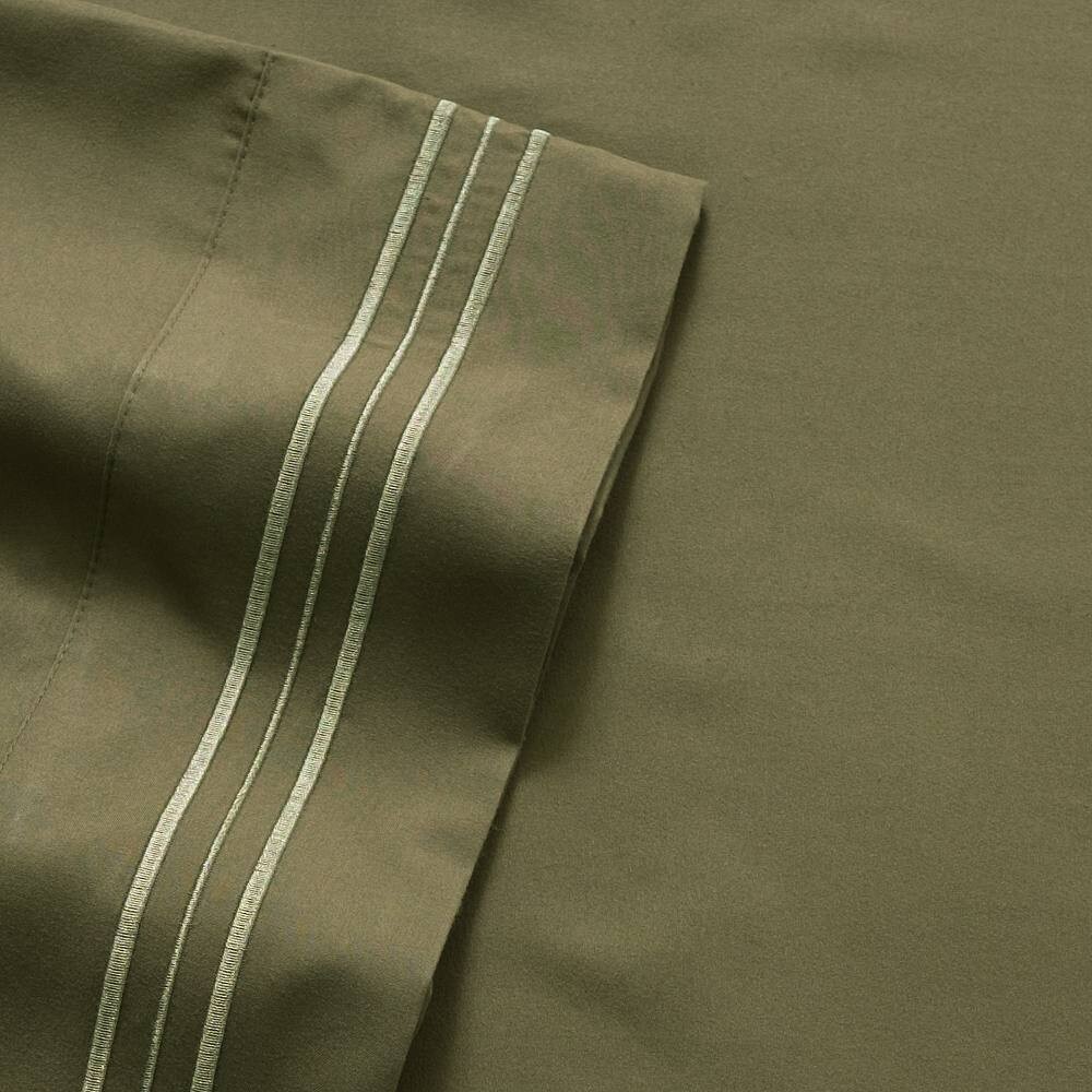 Sweet Home Collection Набор простыней с глубокими карманами плотностью 1500 нитей, цвет Olive
Sweet Home Collection Набор простыней с глубокими карманами плотностью 1500 нитей, цвет Olive