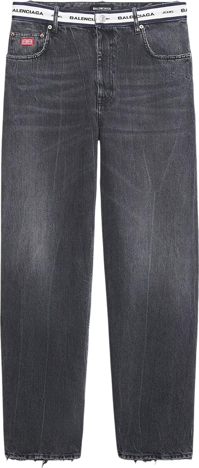 Брюки Balenciaga Logo Waistband Pants Black/White, черный
Брюки Balenciaga Logo Waistband Pants Black/White, черный