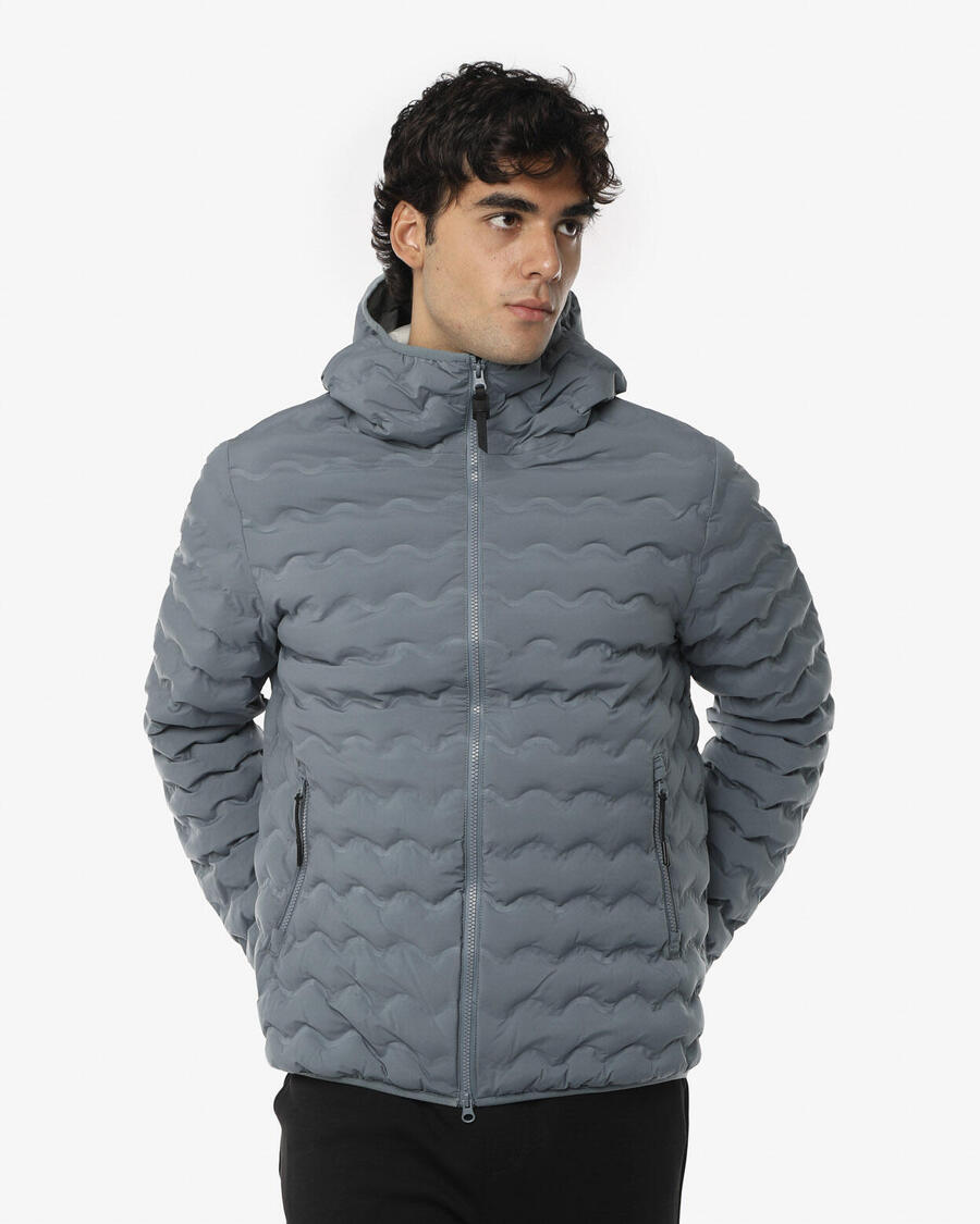 JAKED Серая синтетическая фитнес-куртка для мужчин
JAKED Серая синтетическая фитнес-куртка для мужчин