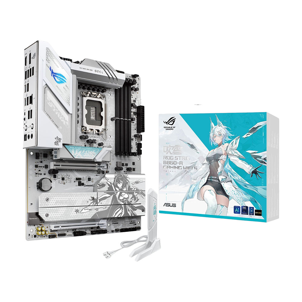 Материнская плата Asus ROG Strix B860-A Gaming WIFI S, LGA1851, DDR5, Wi-Fi
Материнская плата Asus ROG Strix B860-A Gaming WIFI S, LGA1851, DDR5, Wi-Fi