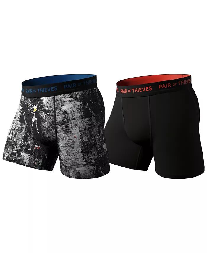 Мужские трусы-боксеры SuperFit Breathable Mesh, 2 шт. в упаковке Pair of Thieves, черный
Мужские трусы-боксеры SuperFit Breathable Mesh, 2 шт. в упаковке Pair of Thieves, черный