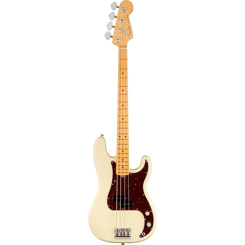 Бас-гитара Fender American Professional II Precision, кленовый гриф, олимпийский белый
Бас-гитара Fender American Professional II Precision, кленовый гриф, олимпийский белый