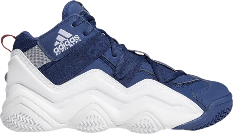 Кроссовки Adidas Top Ten 2000 'Navy White' 2020, синий
Кроссовки Adidas Top Ten 2000 'Navy White' 2020, синий