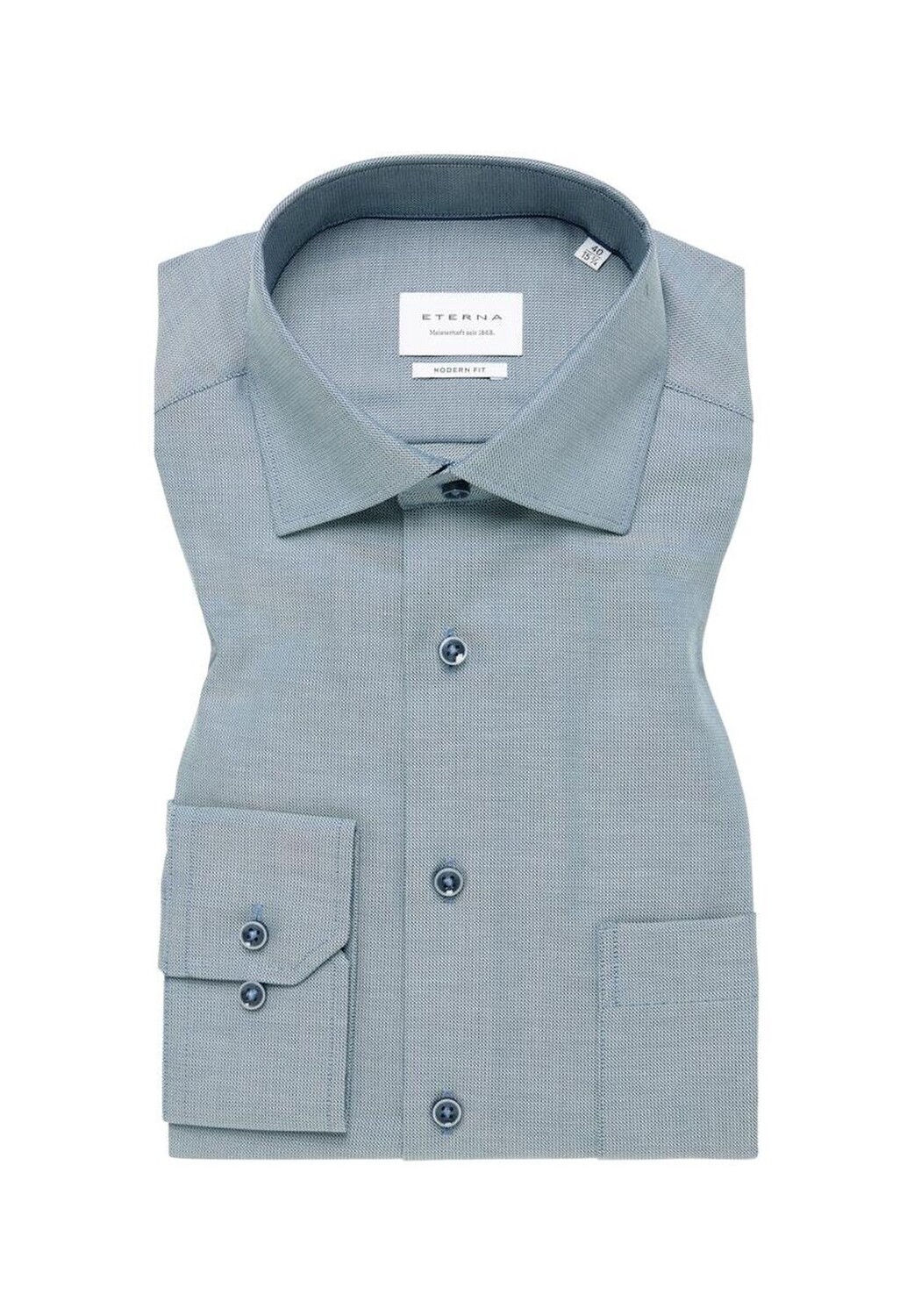 Рубашка с длинным рукавом ETERNA, цвет Salbeigrün
Рубашка с длинным рукавом ETERNA, цвет Salbeigrün