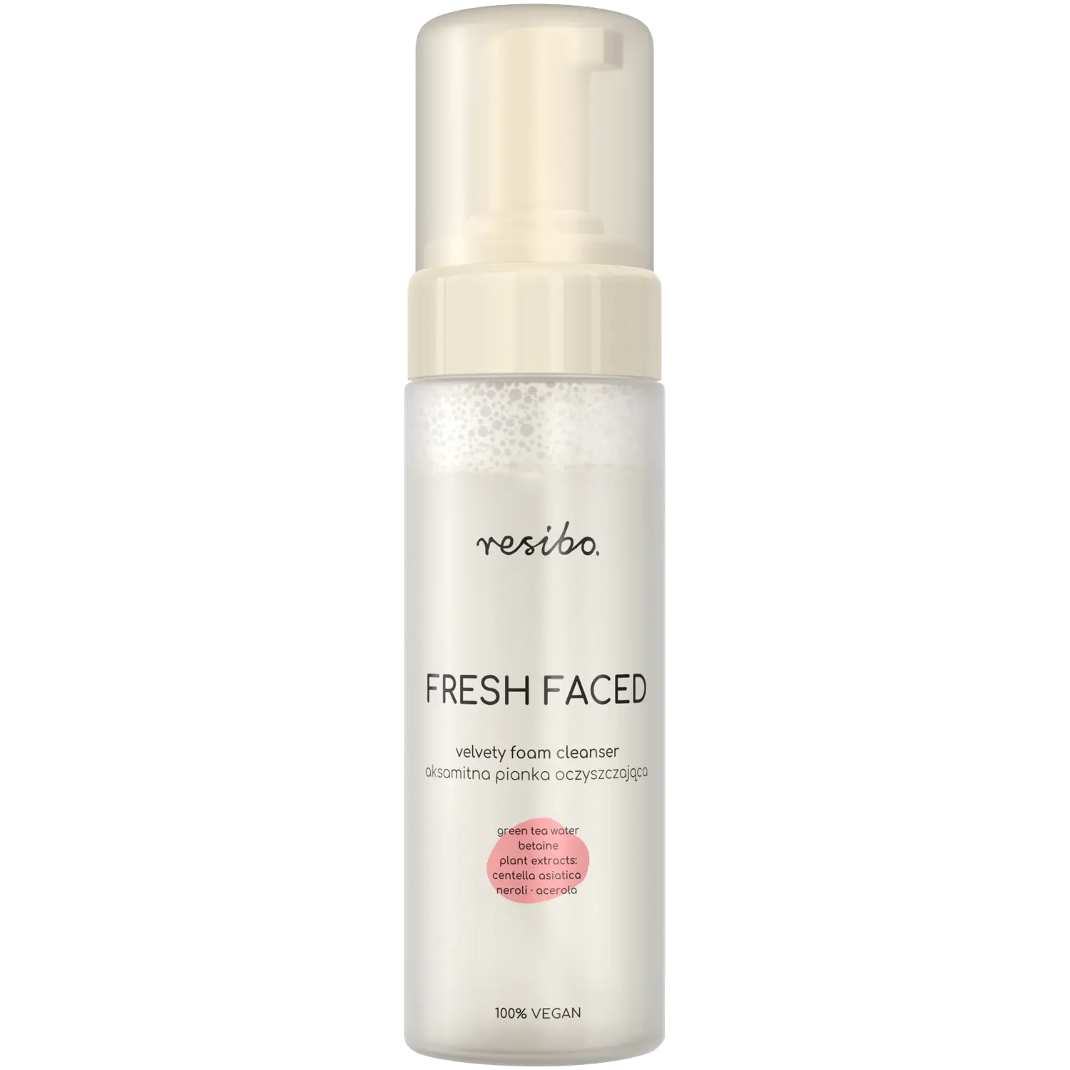 Resibo бархатная очищающая пенка для лица, 150 мл 
Resibo бархатная очищающая пенка для лица, 150 мл