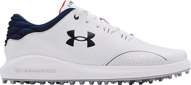 Кроссовки Under Armour Draw Sport Spikeless White Academy, белый 
Кроссовки Under Armour Draw Sport Spikeless White Academy, белый