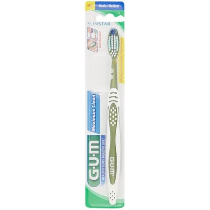 Зубная щетка Gum Maximum Clean Medium/Regular 2367 Farmac-Zabban
Зубная щетка Gum Maximum Clean Medium/Regular 2367 Farmac-Zabban
