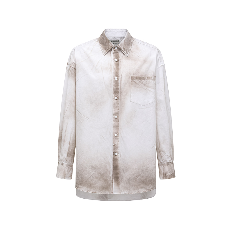 Рубашка с эффектом пескоструйной обработки Feng Chen Wang, серо-белый
Рубашка с эффектом пескоструйной обработки Feng Chen Wang, серо-белый