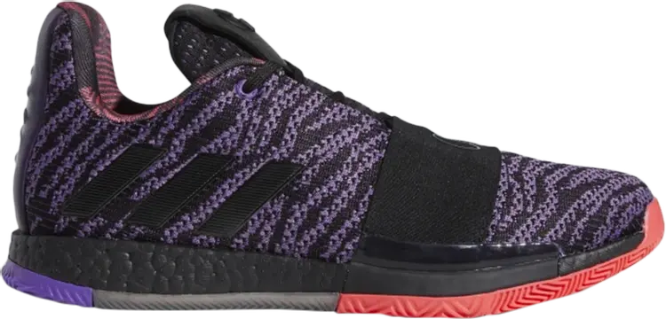 Кроссовки Adidas Harden Vol. 3 'Harlem Renaissance', черный 
Кроссовки Adidas Harden Vol. 3 'Harlem Renaissance', черный