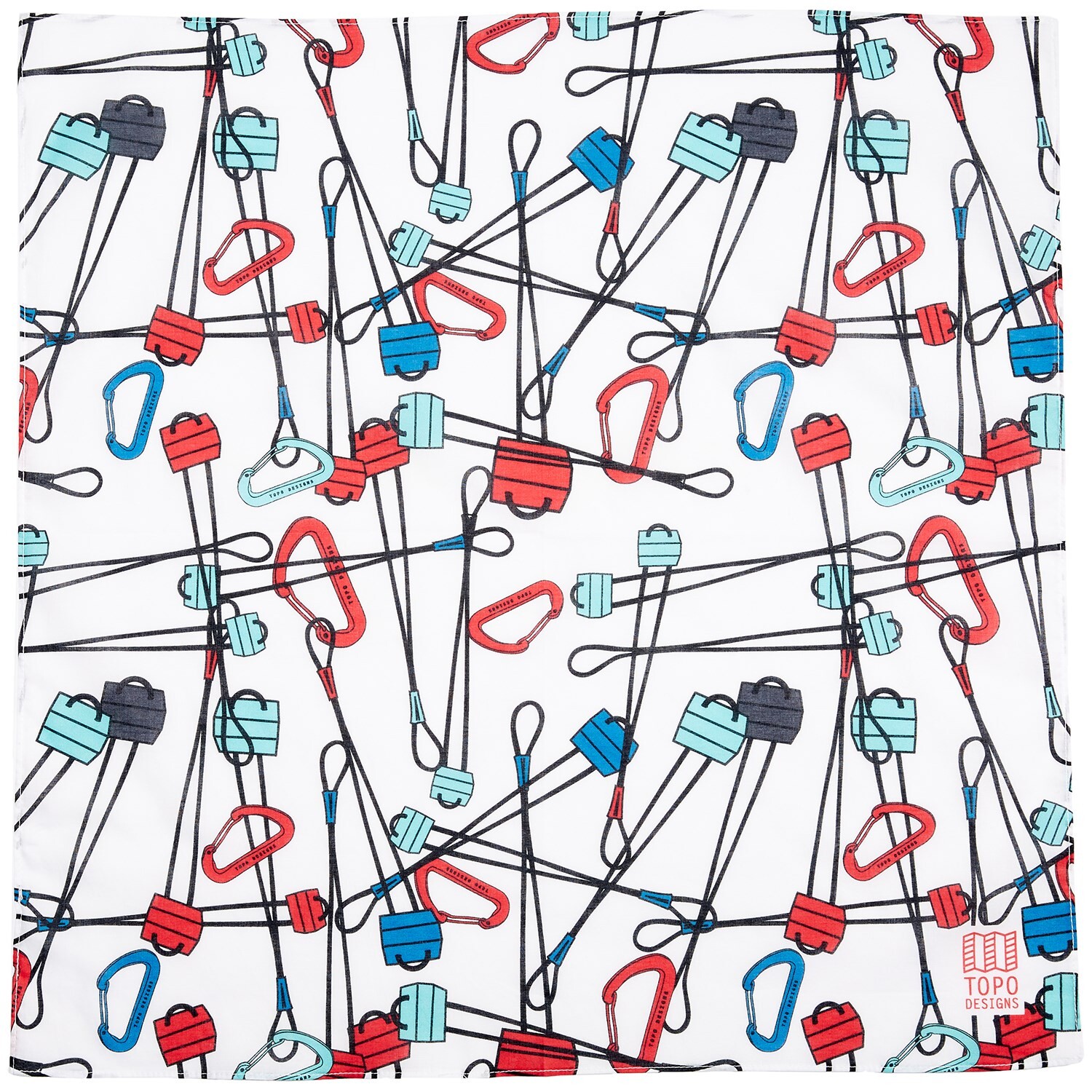 Хлопковая бандана Topo Designs, мультиколор
Хлопковая бандана Topo Designs, мультиколор