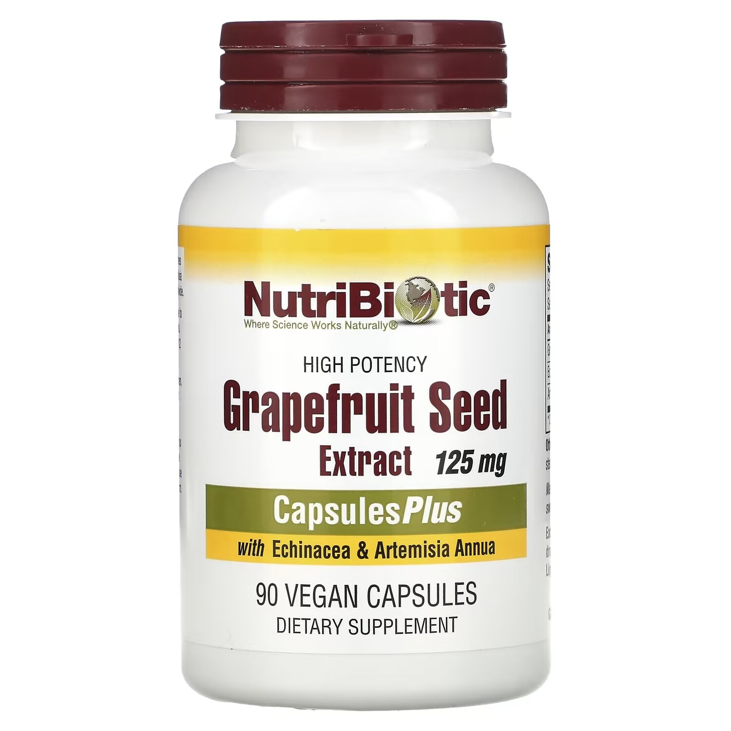 Высокоэффективный Экстракт Семян Грейпфрута с Эхинацеей и Artemisia Annua NutriBiotic, 90 веганских капсул
Высокоэффективный Экстракт Семян Грейпфрута с Эхинацеей и Artemisia Annua NutriBiotic, 90 веганских капсул