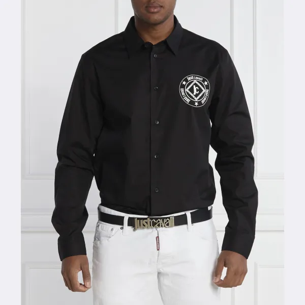 Рубашка стандартного кроя Just Cavalli, черный
Рубашка стандартного кроя Just Cavalli, черный