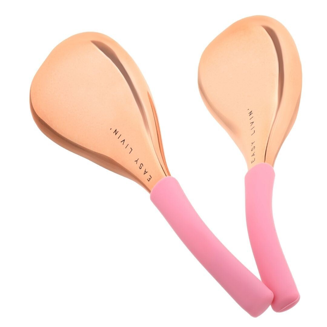 Easy Livin' холодные ложки для массажа лица Easy Freezy Spoons, 2 шт./1 уп.
Easy Livin' холодные ложки для массажа лица Easy Freezy Spoons, 2 шт./1 уп.