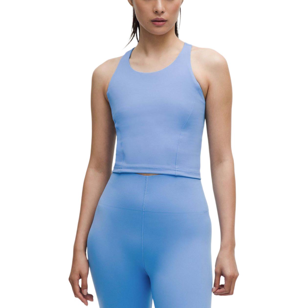 Топ для йоги Wunder Train Everlux Lululemon, синий
Топ для йоги Wunder Train Everlux Lululemon, синий