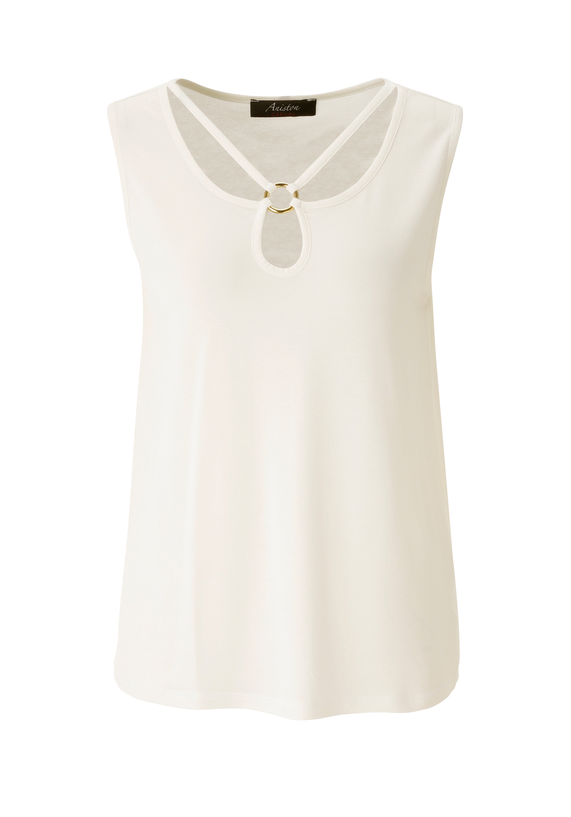 Aniston CASUAL Топ белого цвета
Aniston CASUAL Топ белого цвета