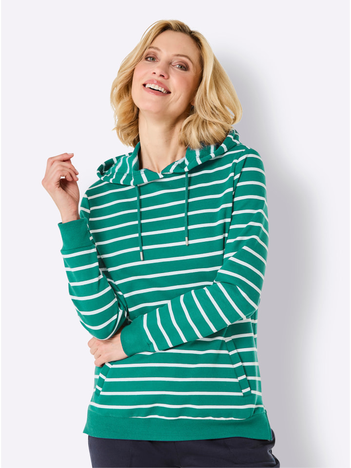 Толстовка в изумрудно-белую полоску WITT WEIDEN, Зеленый, Толстовка в изумрудно-белую полоску WITT WEIDEN
Толстовка в изумрудно-белую полоску WITT WEIDEN, Зеленый, Толстовка в изумрудно-белую полоску WITT WEIDEN