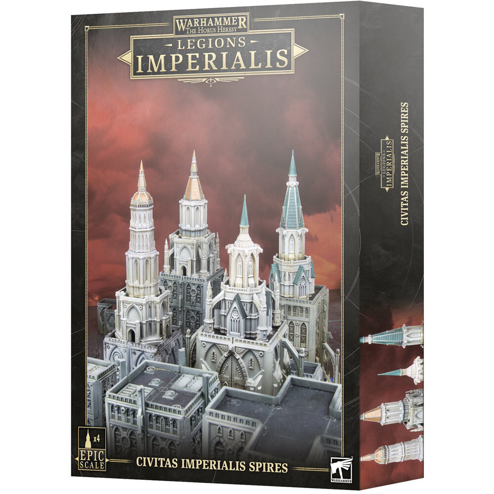 Миниатюра Games Workshop Legions Imperialis: Civitas Imperialis Spires
Миниатюра Games Workshop Legions Imperialis: Civitas Imperialis Spires