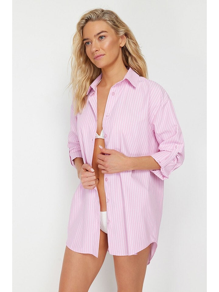 Блуза trendyol, розовый
Блуза trendyol, розовый