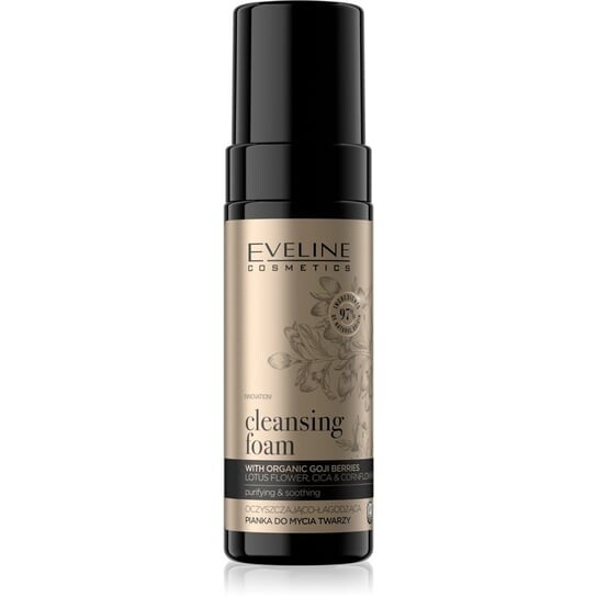 Успокаивающая очищающая пенка для лица 150 мл Eveline Cosmetics Organic Gold Cleansing
Успокаивающая очищающая пенка для лица 150 мл Eveline Cosmetics Organic Gold Cleansing