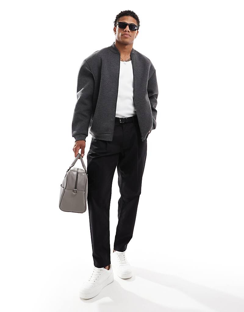 ASOS DESIGN – бомбер оверсайз графитового меланжа из дайверской ткани, Черный, ASOS DESIGN – бомбер оверсайз графитового меланжа из дайверской ткани
ASOS DESIGN – бомбер оверсайз графитового меланжа из дайверской ткани, Черный, ASOS DESIGN – бомбер оверсайз графитового меланжа из дайверской ткани