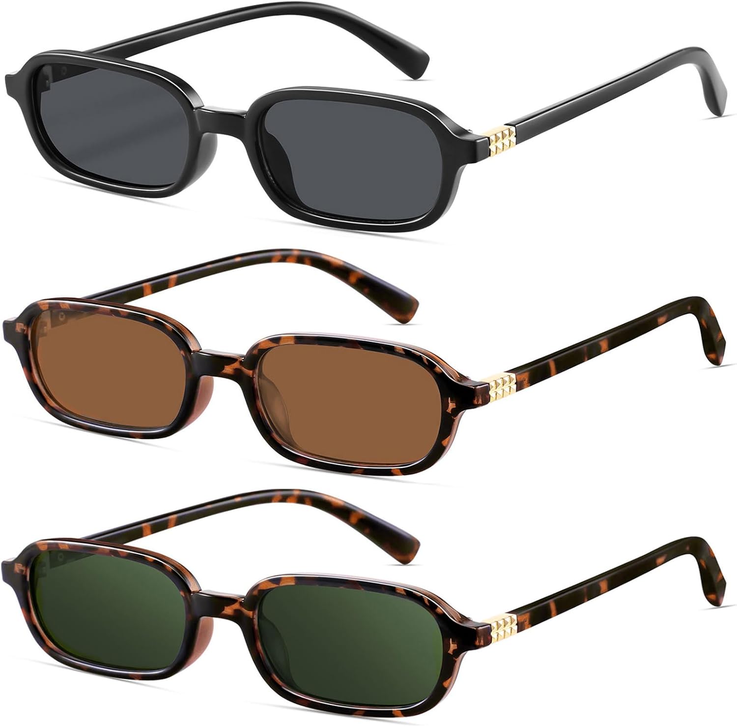 Ретро прямоугольные солнцезащитные очки для женщин, узкие, модные, небольшие, в стиле 90-х, квадратная оправа, защита от УФ-излучения YMRFW, 3pack(black/Gray+leopard Print/Tea+leopard Print/Green )
Ретро прямоугольные солнцезащитные очки для женщин, узкие, модные, небольшие, в стиле 90-х, квадратная оправа, защита от УФ-излучения YMRFW, 3pack(black/Gray+leopard Print/Tea+leopard Print/Green )
