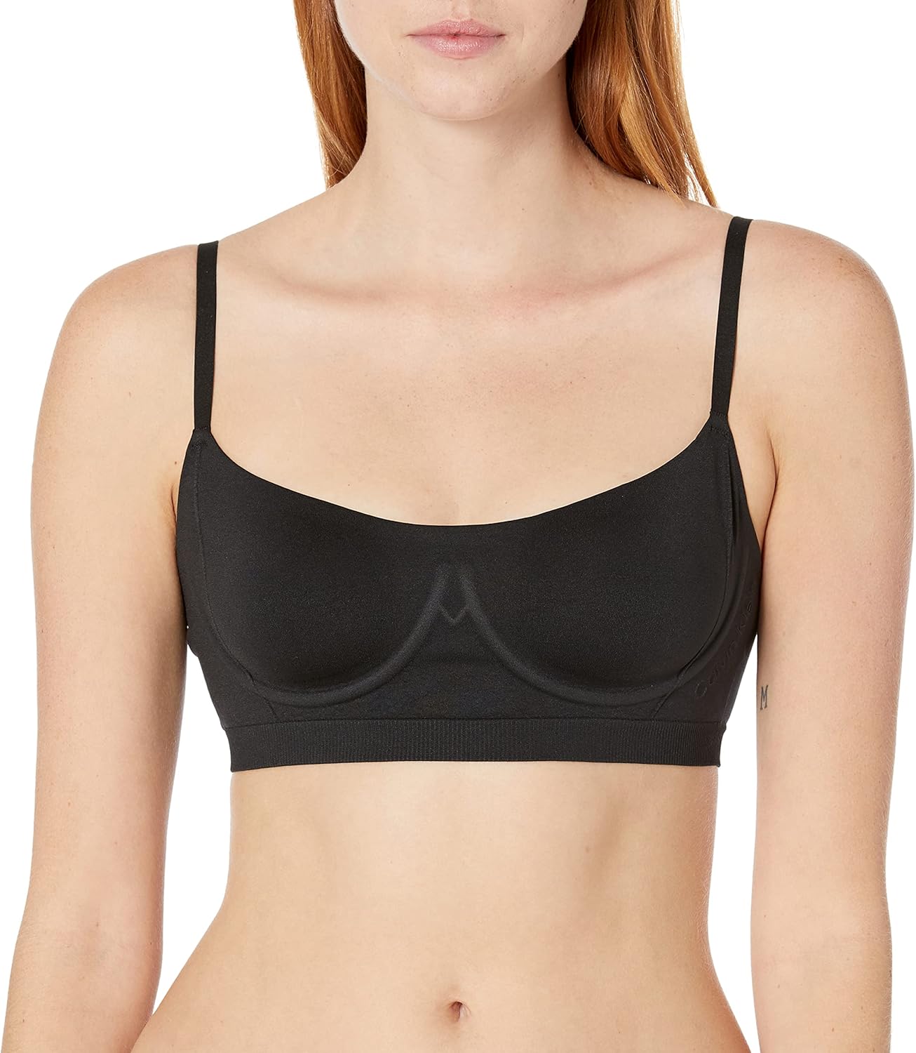 Calvin Klein Womens Bonded Flex Unlined Balconette Bralette, Black
Calvin Klein Womens Bonded Flex Unlined Balconette Bralette, Black