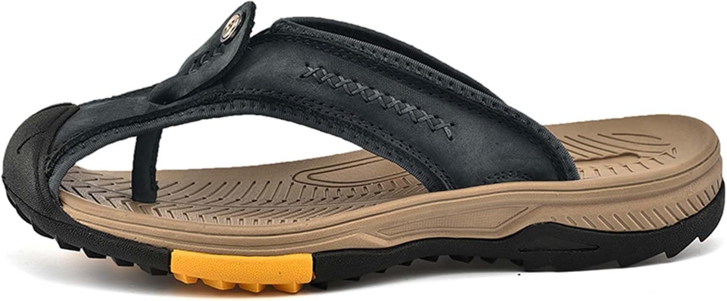 Мужские шлепанцы с закрытым носком, кожаные модные сандалии для улицы и пляжа, с противоскользящей резиновой подошвой, стильные летние тапочки Generic, серый
Мужские шлепанцы с закрытым носком, кожаные модные сандалии для улицы и пляжа, с противоскользящей резиновой подошвой, стильные летние тапочки Generic, серый