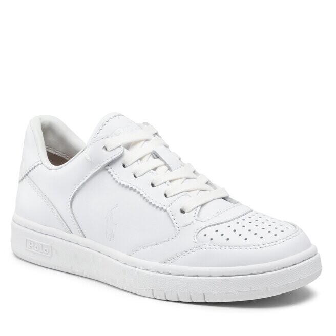 Кроссовки Polo Ralph Lauren PoloCrt Lux, белый 
Кроссовки Polo Ralph Lauren PoloCrt Lux, белый