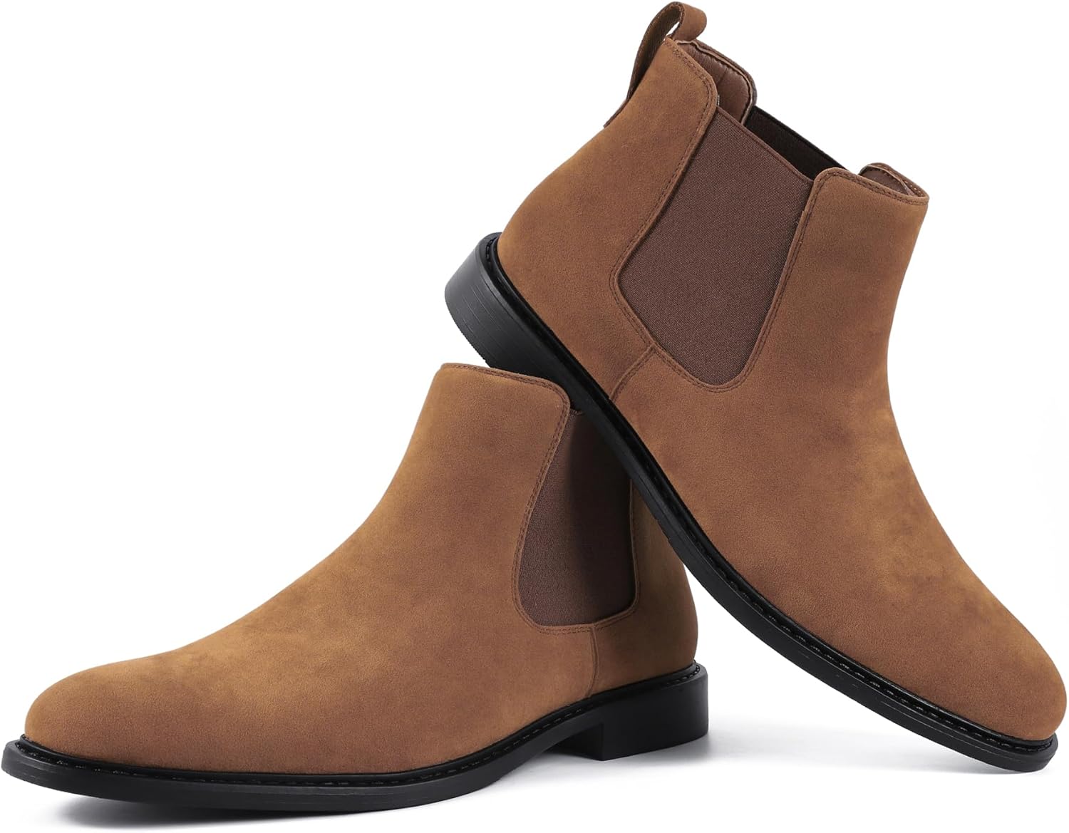 Мужские черные ботинки челси - классические ботинки из искусственной кожи с эластичными вставками по бокам - удобные ботинки на низком каблуке Roknemo
Мужские черные ботинки челси - классические ботинки из искусственной кожи с эластичными вставками по бокам - удобные ботинки на низком каблуке Roknemo