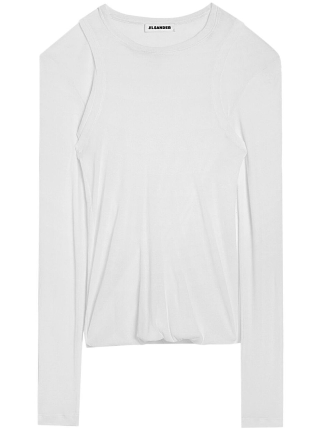 Футболка с круглым вырезом Jil Sander, белый
Футболка с круглым вырезом Jil Sander, белый