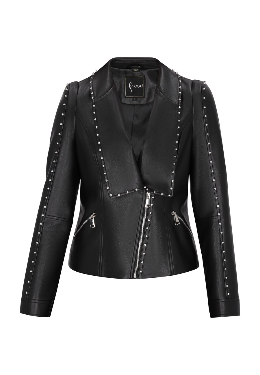 Куртка межсезонная faina Fashion Look, черный
Куртка межсезонная faina Fashion Look, черный