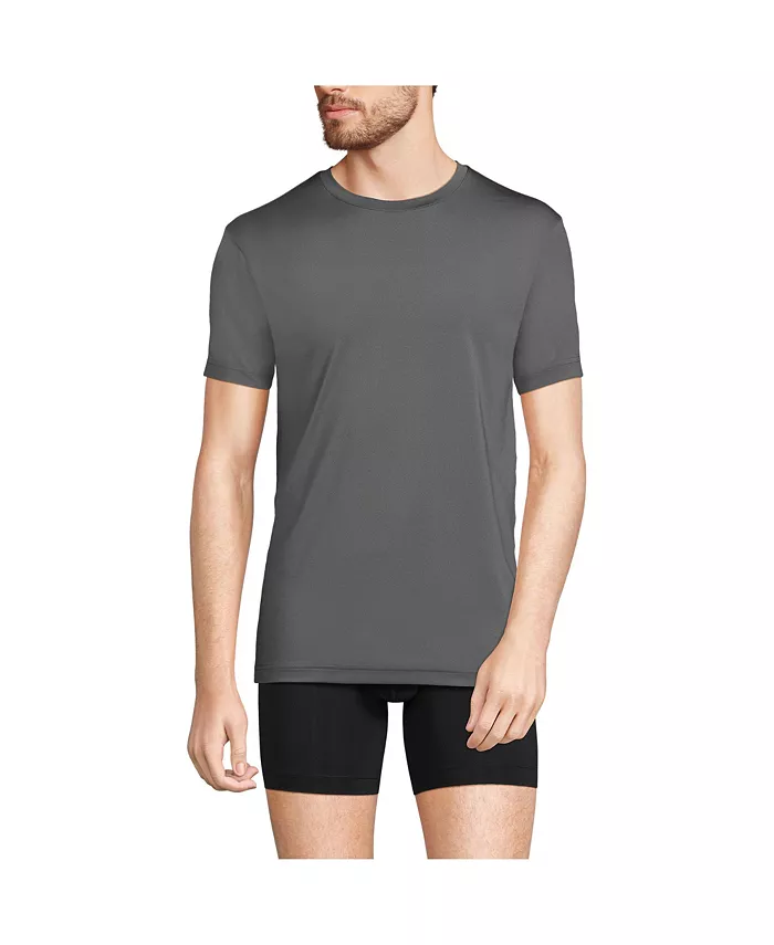 Мужская футболка Flex Performance с круглым вырезом Lands' End, серый
Мужская футболка Flex Performance с круглым вырезом Lands' End, серый