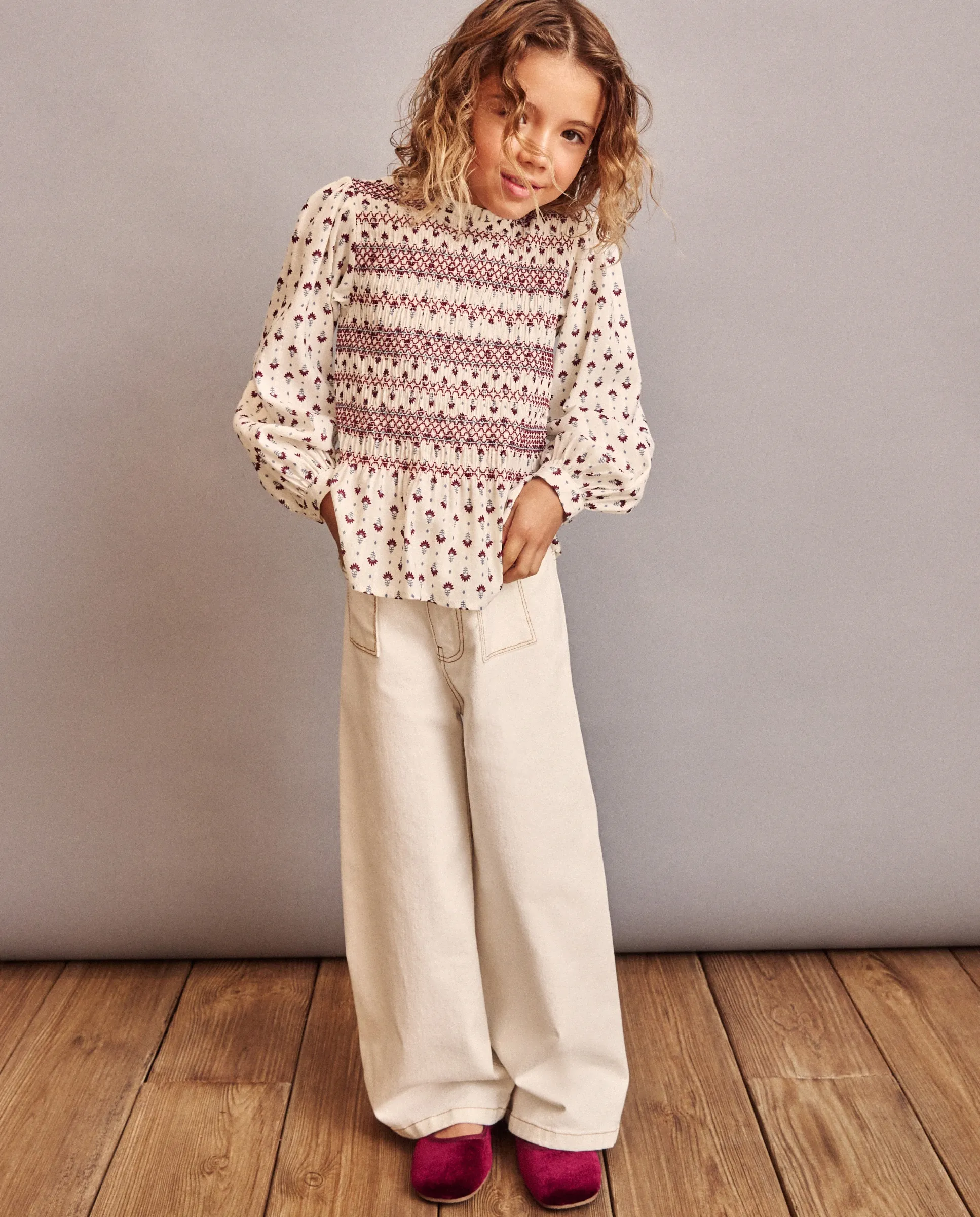 Джинсы для девочки деним Coconut El Corte Inglés, песочный 
Джинсы для девочки деним Coconut El Corte Inglés, песочный