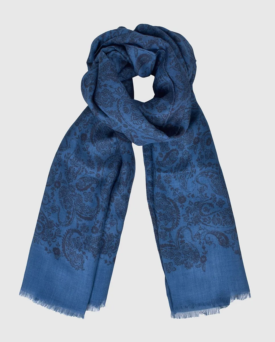 Мужской шарф из модала Miguel Bellido, синий
Мужской шарф из модала Miguel Bellido, синий