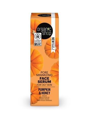 Сыворотка для жирной кожи, Тыквенное масло и Мед, 30мл Organic Shop
Сыворотка для жирной кожи, Тыквенное масло и Мед, 30мл Organic Shop